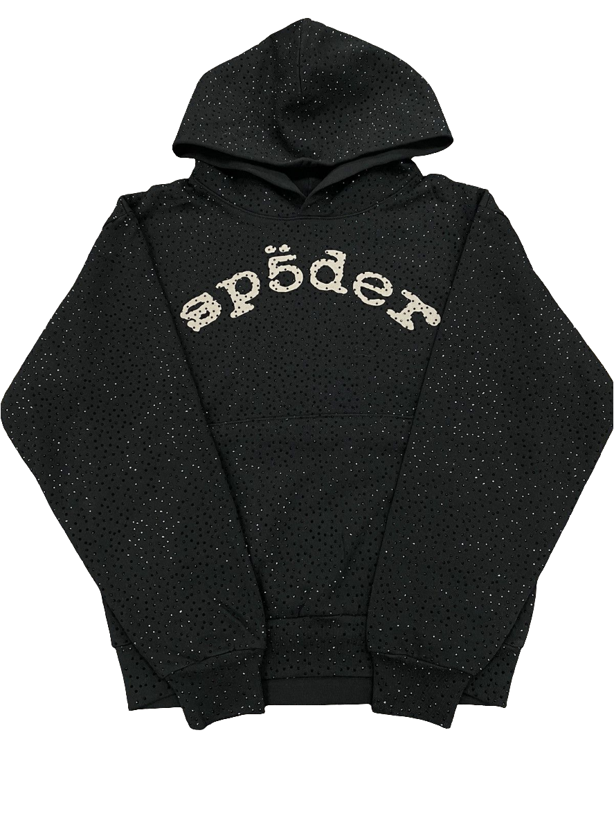 トップス sp5der vvs hoodie Sp5der VVS Hoodie Black Men's - FW24 - US