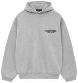 FEAR OF GOD ESSENTIAL HOODIE (LIGHT HEATHER GREY)