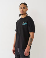 TRUE RELIGION X COOKXTR STANARDAPPLIQUE (BLACK)