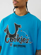 TRUE RELIGION X COOKIES HORSESHOE BITE BOXY TEE