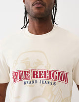 BUDDHA SHADOW LOGO TEE (WINTER WHITE)