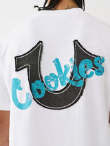 TRUE RELIGION X COOKXTR STANARDAPPLIQUE (WHITE)