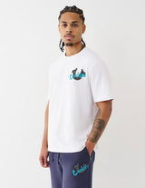 TRUE RELIGION X COOKXTR STANARDAPPLIQUE (WHITE)