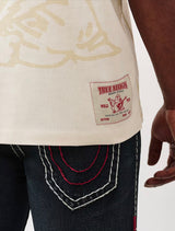 BUDDHA SHADOW LOGO TEE (WINTER WHITE)