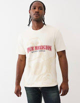 BUDDHA SHADOW LOGO TEE (WINTER WHITE)