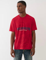 BUDDHA SHADOW LOGO TEE (RED)