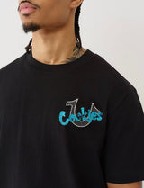 TRUE RELIGION X COOKXTR STANARDAPPLIQUE (BLACK)
