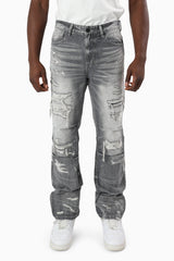 The Heavy Rip & Repaired Jeans Straight Fit (Ceres Grey) JP26F207