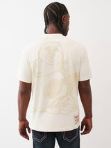 BUDDHA SHADOW LOGO TEE (WINTER WHITE)