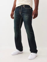 BILLY SUPER T FLAP BOOTCUT JEAN (DARK WASH)
