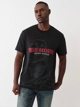 BUDDHA SHADOW LOGO TEE (JET BLACK)