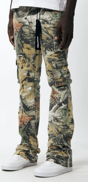 KINDRED STACK DENIM JEANS (GINKO TREE CAMO)