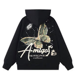 Men Black Label "Amigos" Hoodie