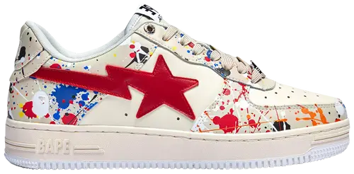 Bapesta Low M2 'Paint Splatter'