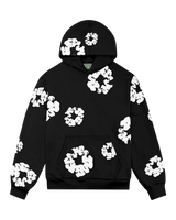 The Cotton Wreath Hoodie  (Black)