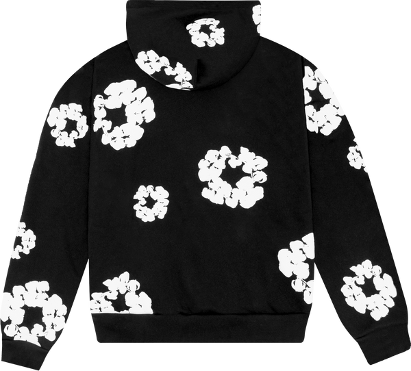 The Cotton Wreath Hoodie  (Black)