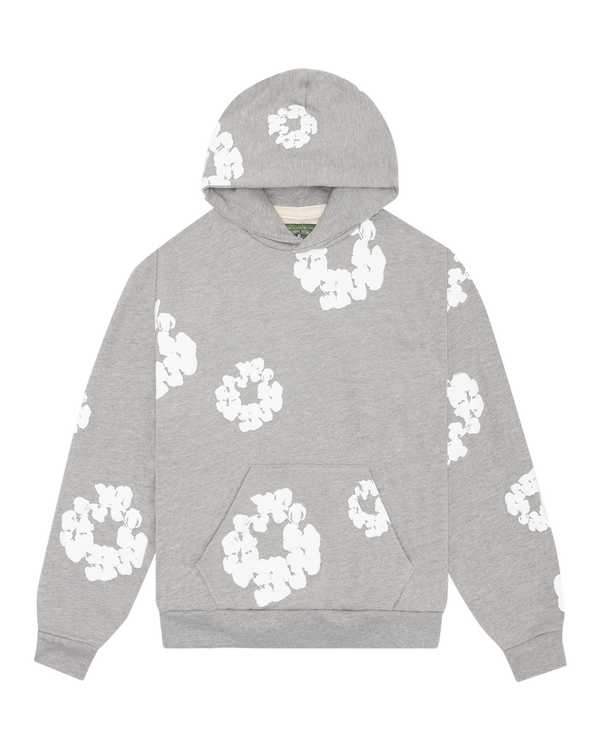 The Cotton Wreath Hoodie  (Grey)