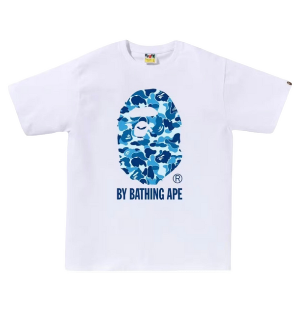 A BATHING APE MEN BAPE CAMO (WHITE)