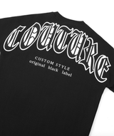 Men Black Label "COUTURE" Oversize T-Shirt