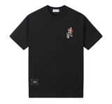 Men Black Label "KNOCKOUT" T-Shirt (BLACK)