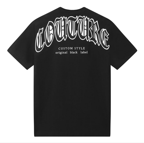 Men Black Label "COUTURE" Oversize T-Shirt