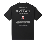 Men Black Label "PREMIUM" T-Shirt (BLACK)