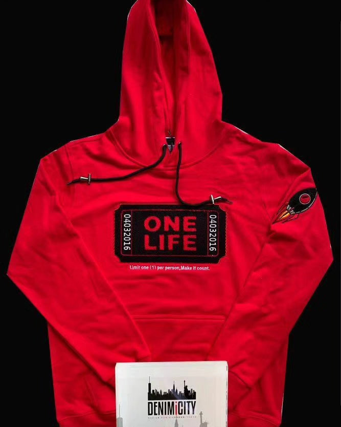 ONE LIFE MENS HOODY