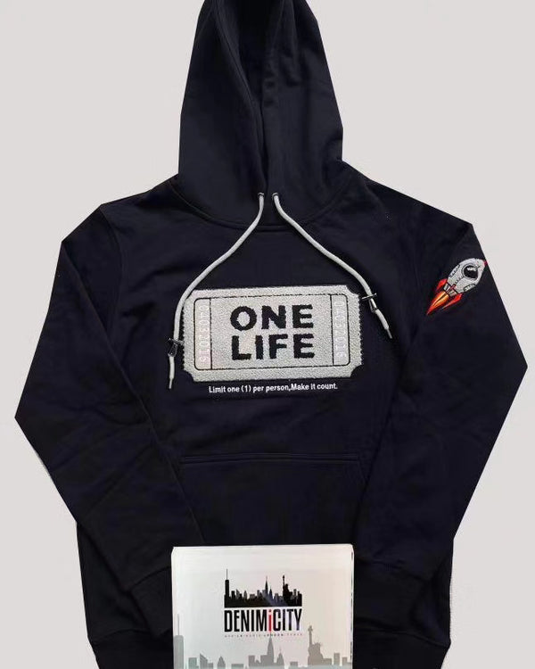 ONE LIFE MENS HOODY