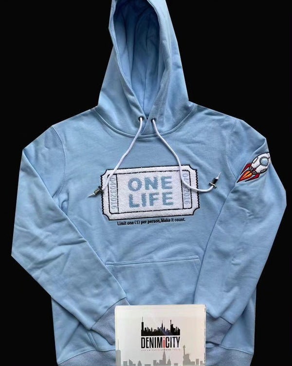 ONE LIFE MENS HOODY