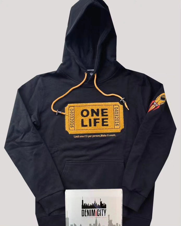 ONE LIFE MENS HOODY