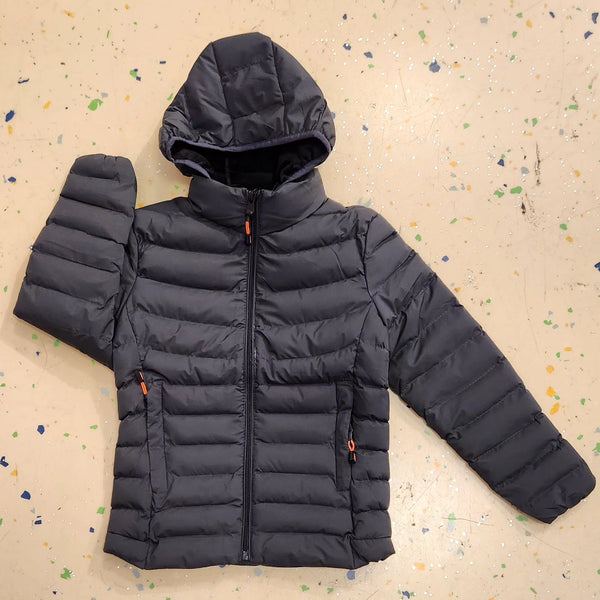 KIDS PUFFER JACKET - GREY