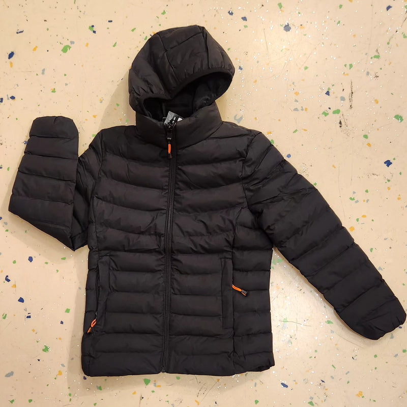 KIDS PUFFER JACKET - BLACK