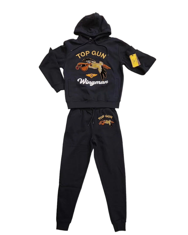 TOP GUN WINGMAN OUTFIT (BLACK)