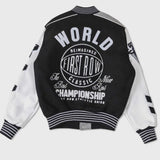 THE BEST NEVER REST CHAMPIONSHIP VARSITY JACKET (FRJ0050BK)