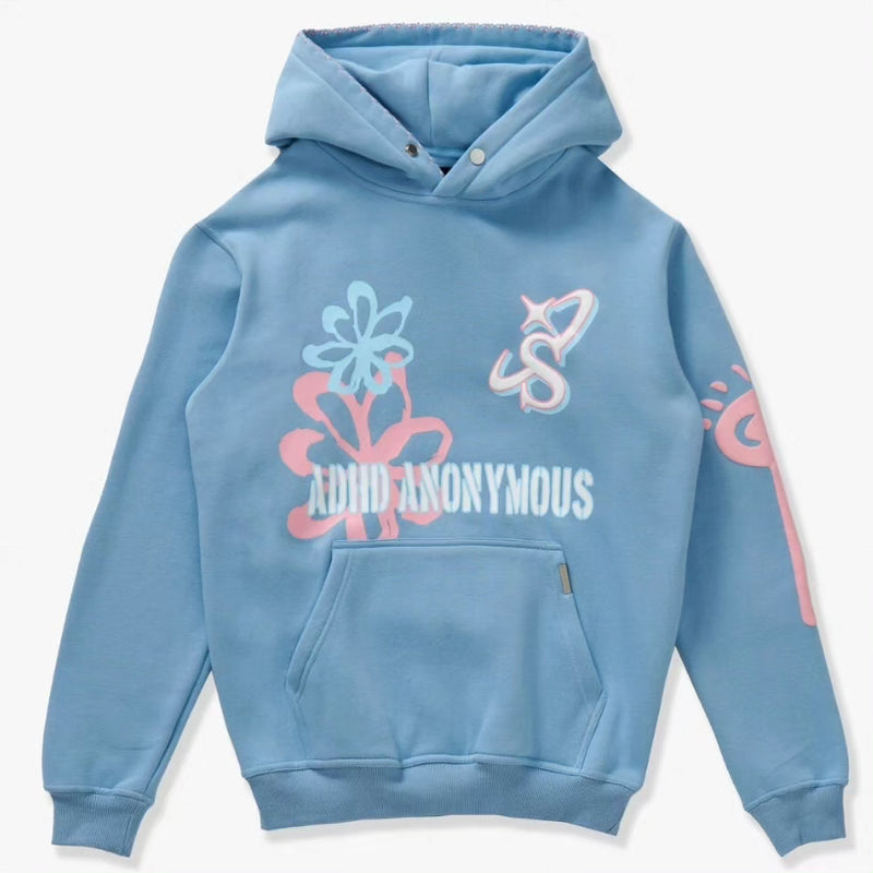 "ADHD" HOODIE (BABY BLUE) (SH23-HOL-08)