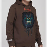 TAZ HALLOWEEN HOODIE (BROWN)