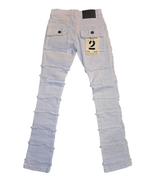 FWRD KIDS STACKED JEANS (WHITE) KIDS