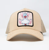 CN BEIGE TRUCKER HAT