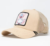 CN BEIGE TRUCKER HAT