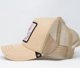 CN BEIGE TRUCKER HAT