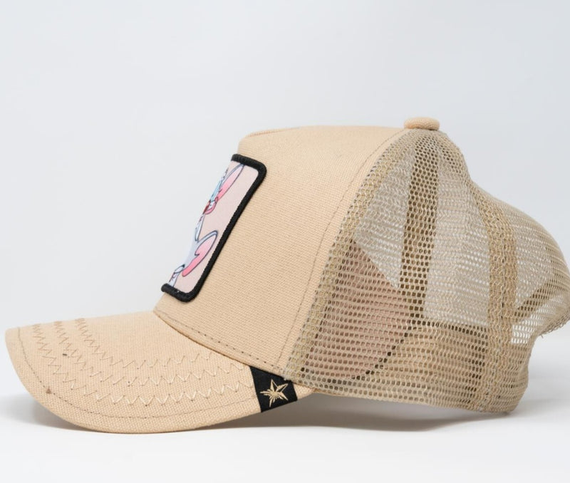 CN BEIGE TRUCKER HAT