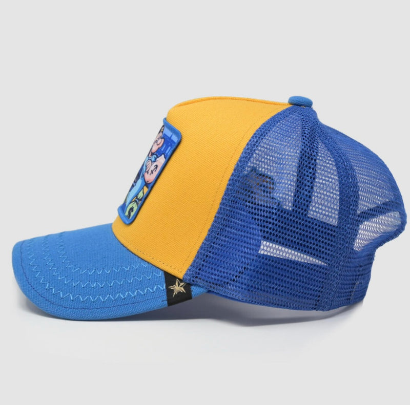 MUSTRAD/BLUE TRUCKER HAT