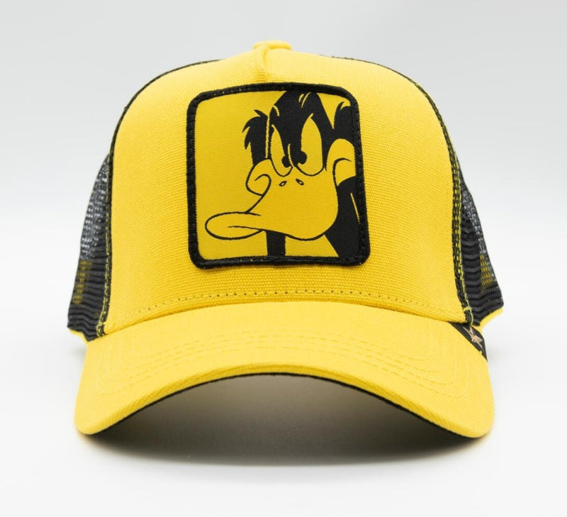 GS1017 CARTOON YELLOW TRUCKER HAT