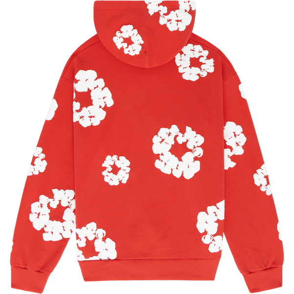 The Cotton Wreath Hoodie  (Red)