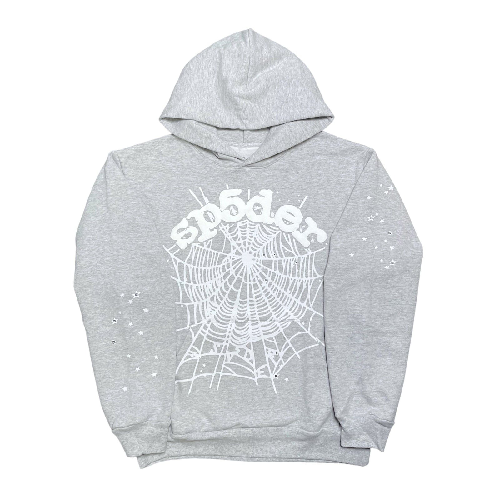 【正規品】Sp5der OG WEB HEATHER GREY Sサイズ SP5DER OG Web Hoodie Heather Gray