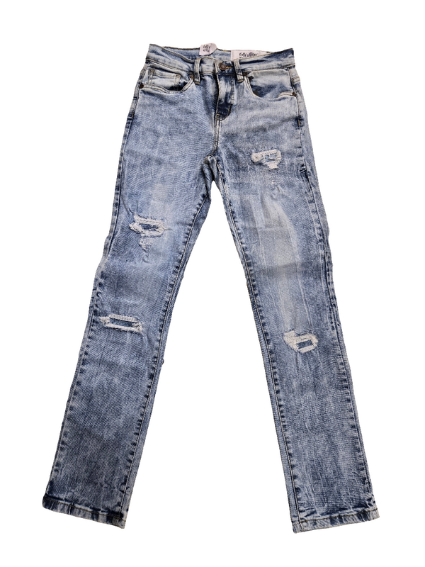 KIDS SLIM STRAIGHT JEANS (ICE CLUE) KIDS