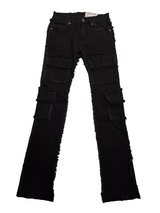 FWRD DENIM STACKED JEANS (JET BLACK)