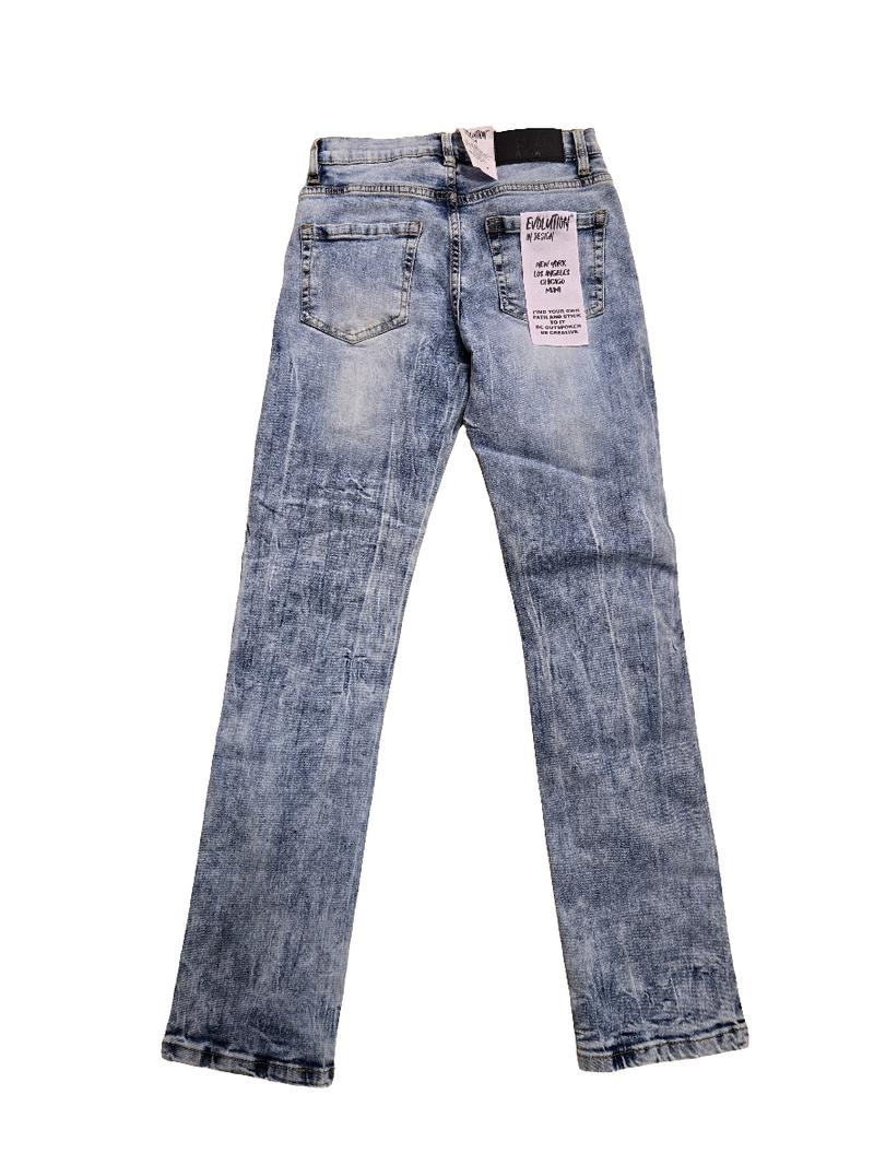 KIDS SLIM STRAIGHT JEANS (ICE CLUE) KIDS