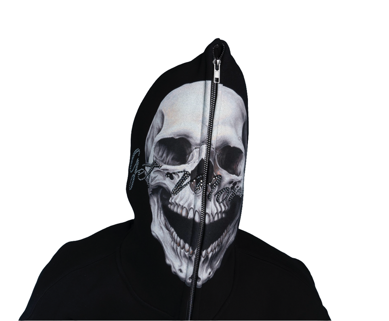 Hasta Muerte - GM Skull Full Zip Hoody (GM Skull Full Zip Hoody)