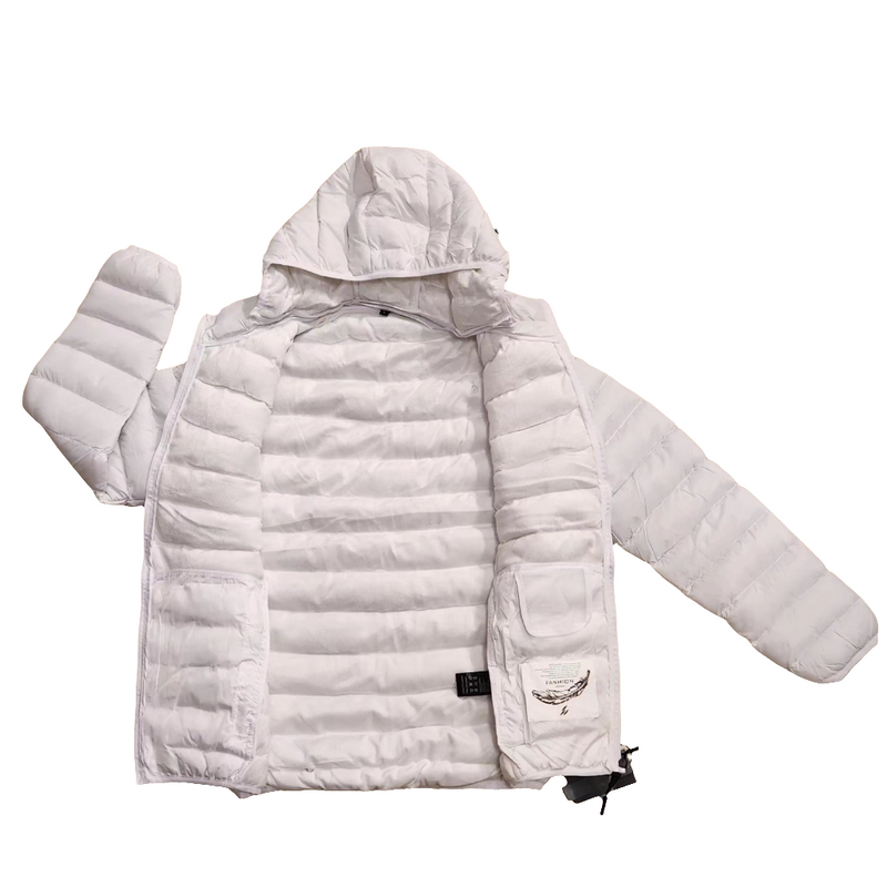 PUFFER JACKET  (WHITE)